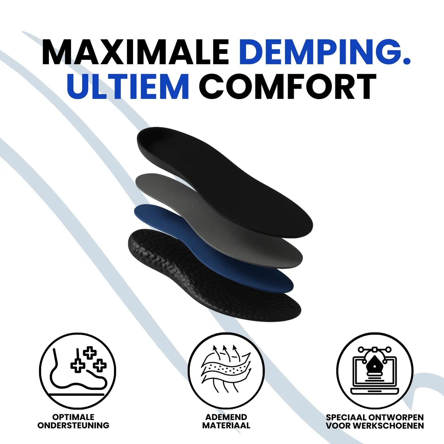 FitSole® Werkzolen | 1 + 1 Gratis! FitSole