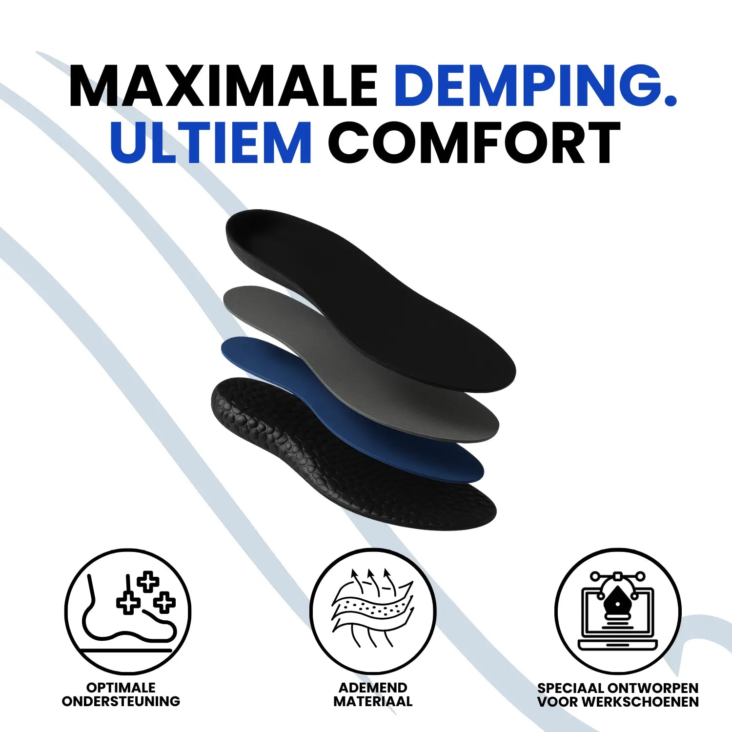 FitSole® Werkzolen | 1 + 1 Gratis! FitSole
